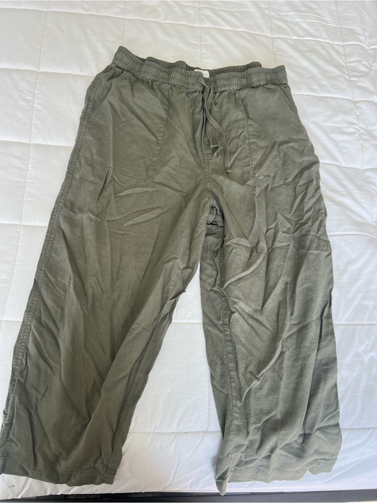 Lucky Brand Pants - Lucky Brand Olive Green Drawstring Jogger Pants